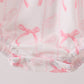 Pink Bow Print Bubble