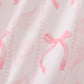 Pink Bow Print Bubble