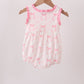 Pink Bow Print Bubble