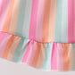 Rainbow Stripe Bloomer Set