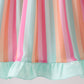 Rainbow Stripe Ruffle Set