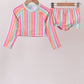 Rainbow Stripe UPF Rashguard Set