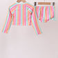 Rainbow Stripe UPF Rashguard Set