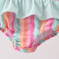 Rainbow Stripe UPF Swim One-Piece