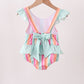 Rainbow Stripe UPF Swim One-Piece