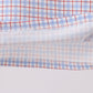 Blue Apple Embroidered Plaid Shorts Set