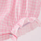 Pink Puppy Pumpkin Applique Bow Bubble