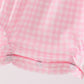 Pink Puppy Pumpkin Applique Bow Bubble