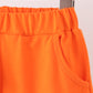 Blue Puppy Pumpkin Applique Shorts Set