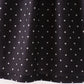 Black ghost spider embroidery ruffle dress