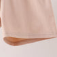Khaki Pumpkin Embroidery Shorts Set