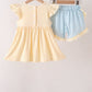 Hallo Fall Y'ALL Pumpkin Ruffle Shorts Set