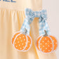 Hallo Fall Y'ALL Pumpkin Ruffle Dress