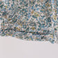 Sage Floral Smocked Bow Bubble