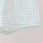Sage pumpkin embroidery gingham shorts set