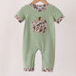 Camo Pumpkin Applique Romper