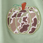 Camo Pumpkin Applique Ruffle Pants Set
