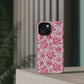 Pink Floral Magnetic Impact-Resistant Phone Case