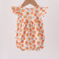 Pumpkin Bow Ruffle Bubble