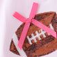 Pink football sequin skorts set