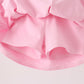 Pink football sequin skorts set