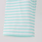 Green excavator french knot stripe pants set