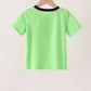 Green embroidery top