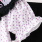 Black Ghost Embroidery Bloomer Set