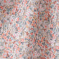 Floral smocked lace dress