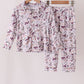 Camouflage bamboo pajama set