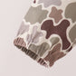 Camouflage deer embroidery hoodie