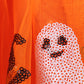 Orange pumpkin bat sequin tutu skirts