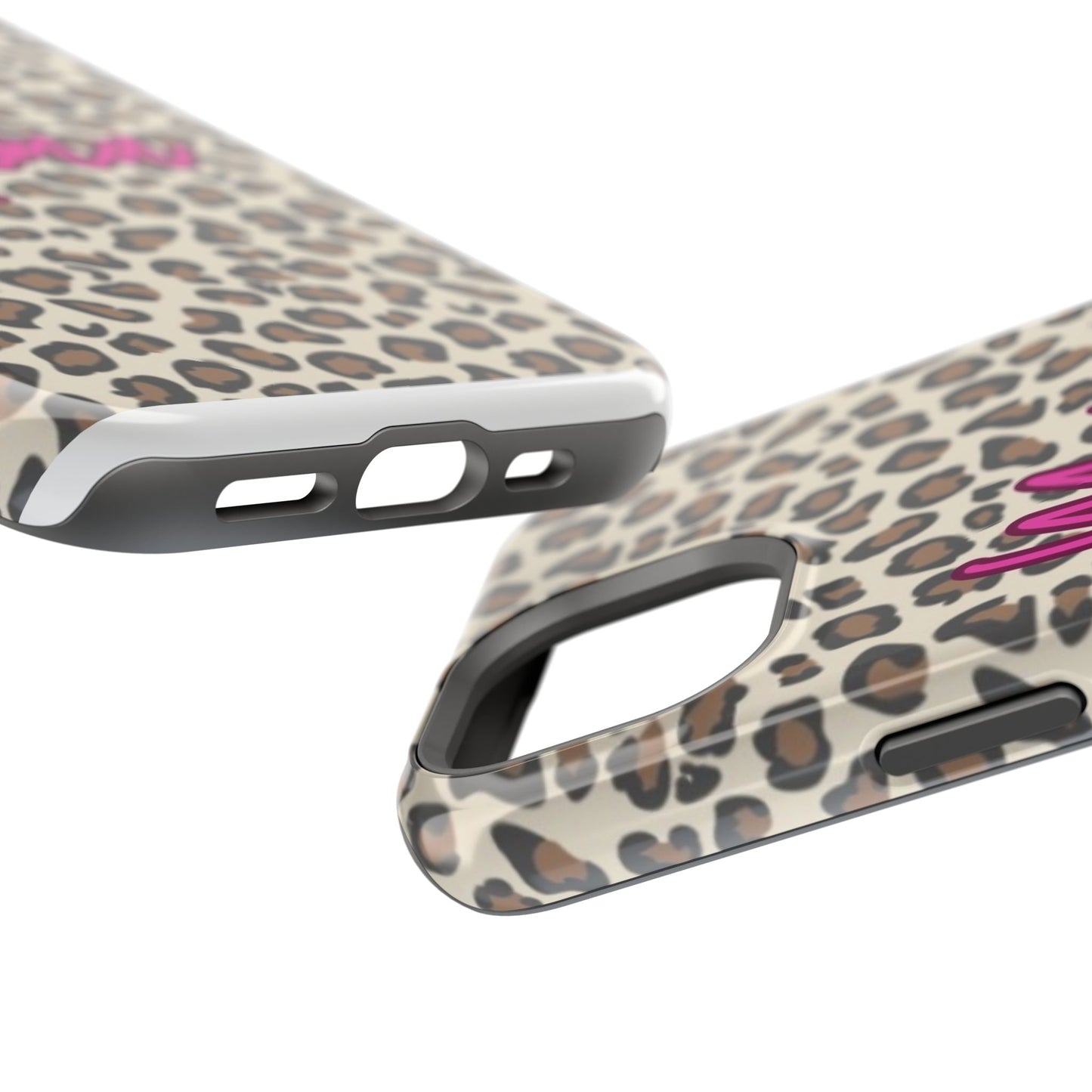 Mama Leopard Print Magnetic Impact Phone Case