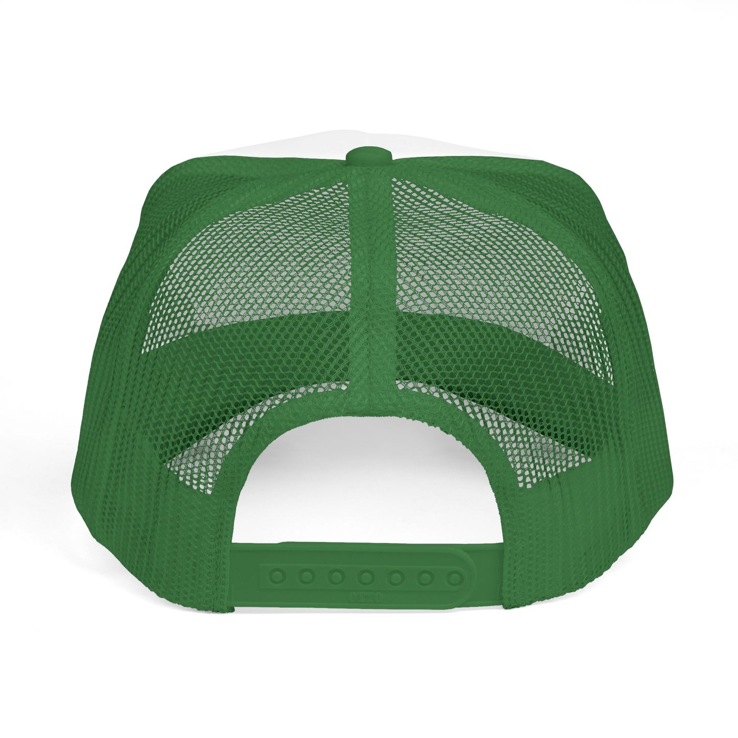 Green Wave Trucker Cap — 'Cathedral' Script Logo
