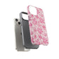 Pink Vintage Floral Tough Phone Case — Protective iPhone Cover