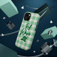 Phone Case — "Roll Wave" Green Plaid Magnetic Impact‑Resistant Case