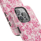 Pink Floral Magnetic Impact-Resistant Phone Case