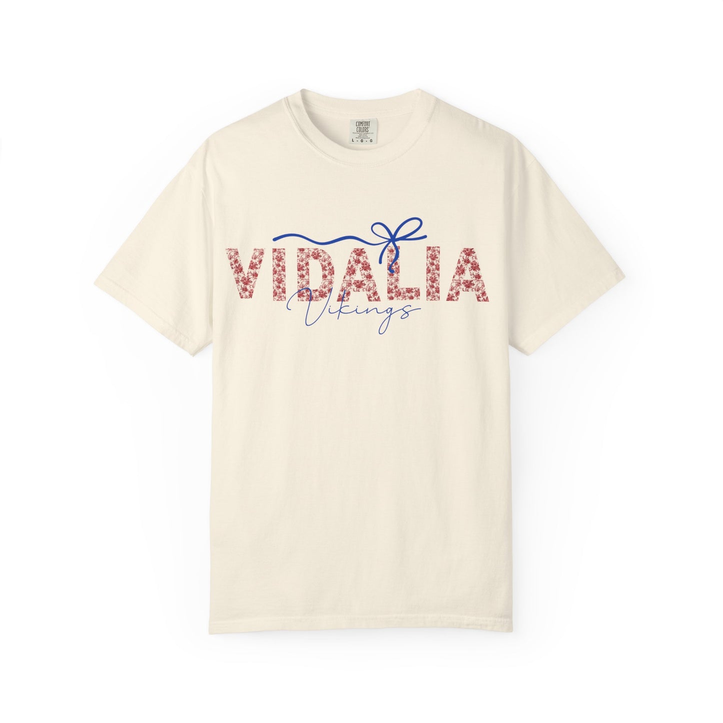 Vidalia Floral T-Shirt — Bow Script Tee