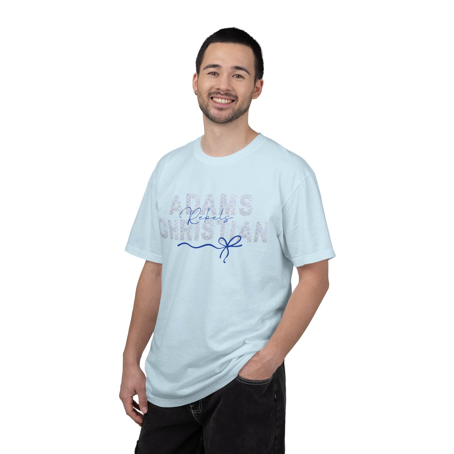AC Bow Floral Script Tee