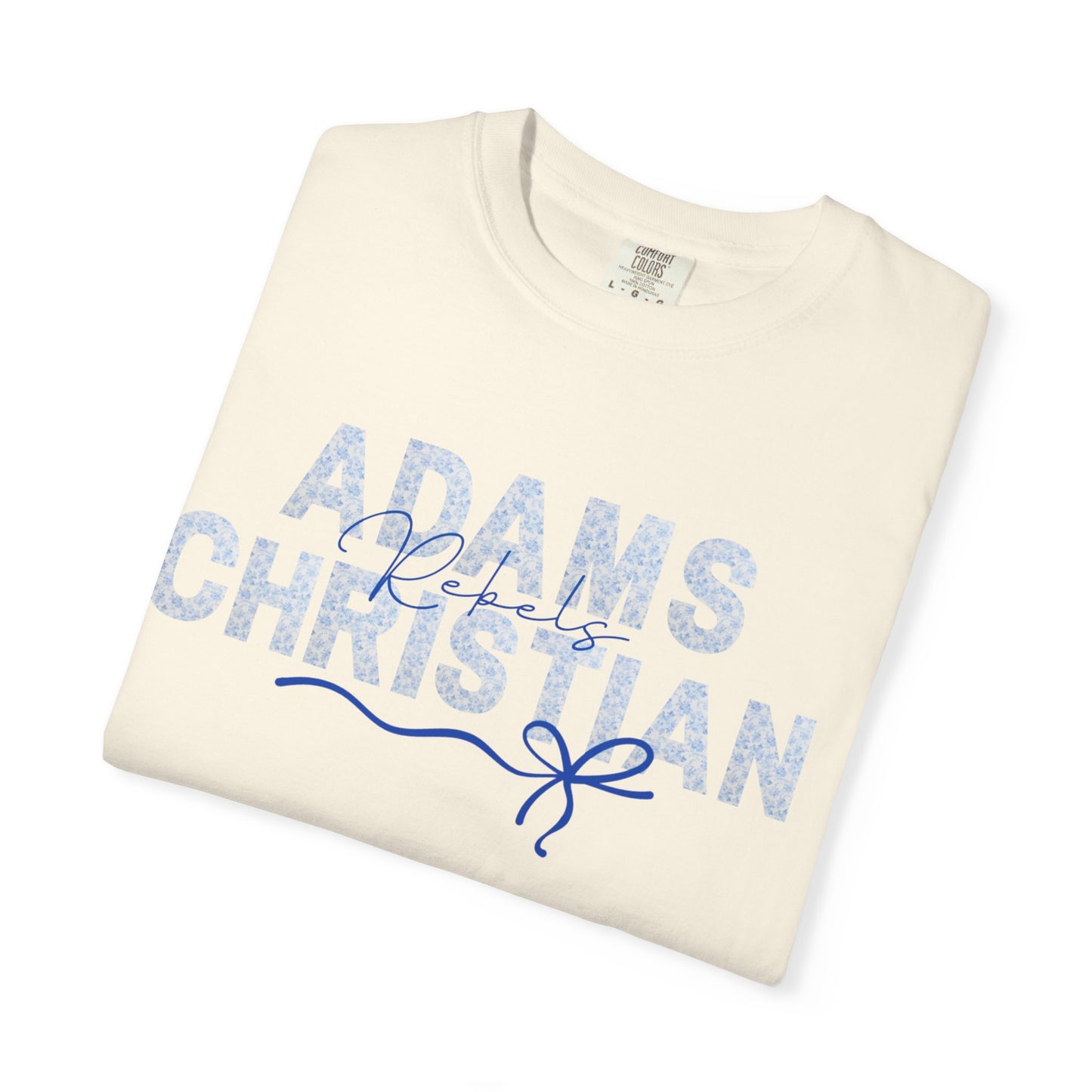 AC Bow Floral Script Tee