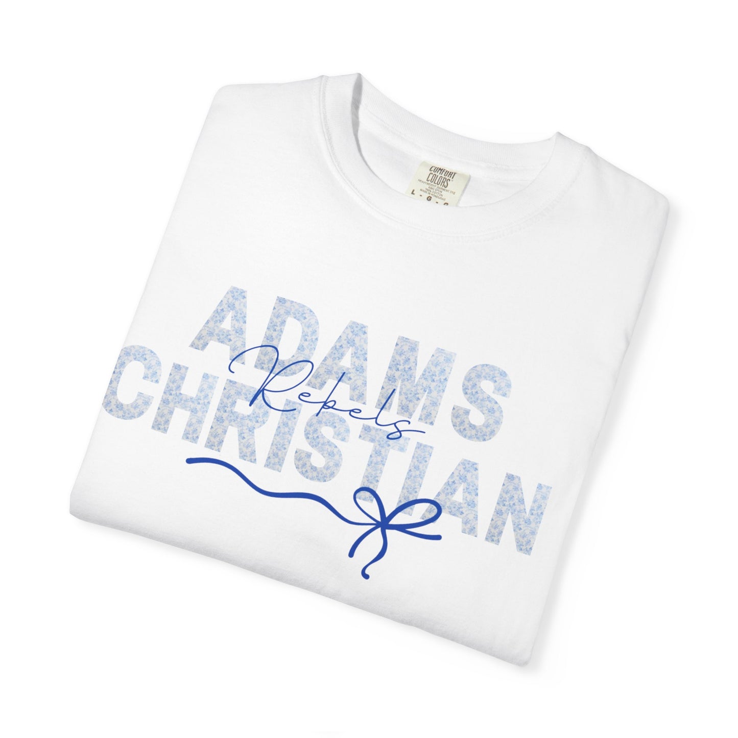 AC Bow Floral Script Tee
