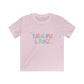Personalized Kids T-Shirt — "Carolina & Rose" Pastel Name Tee