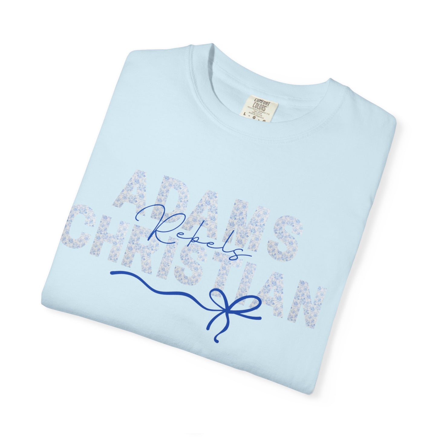 AC Bow Floral Script Tee