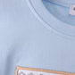 Blue big brother embroidery top