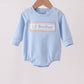 Blue Lil brother embroidery bubble