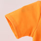 Orange ghost embroidery bubble
