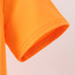 Orange ghost embroidery top