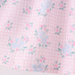 Pink floral bow 2pc set