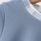 Blue plaid pocket bubble