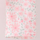 Pink floral bow pants set